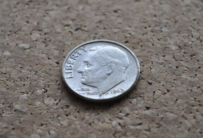 1960's Roosevelt Silver Dimes - Choose by Date, Mint and Circulation - 1960s Silver Dimes -Silver Coin