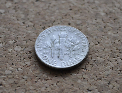 1960's Roosevelt Silver Dimes - Choose by Date, Mint and Circulation - 1960s Silver Dimes -Silver Coin