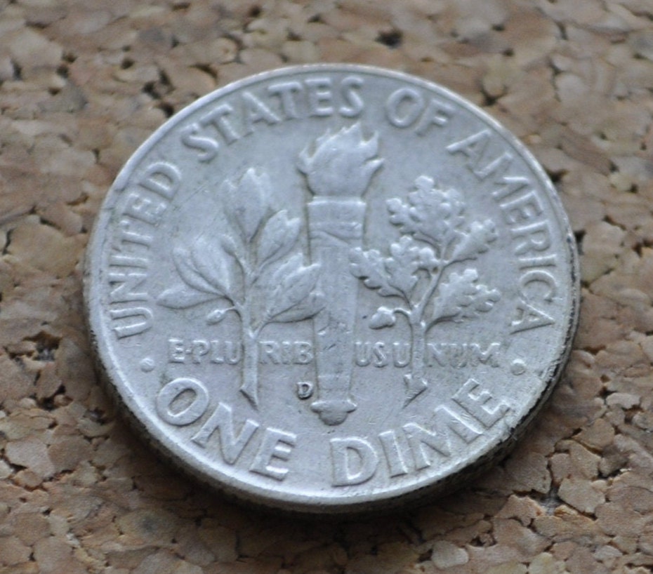 1960's Roosevelt Silver Dimes - Choose by Date, Mint and Circulation - 1960s Silver Dimes -Silver Coin