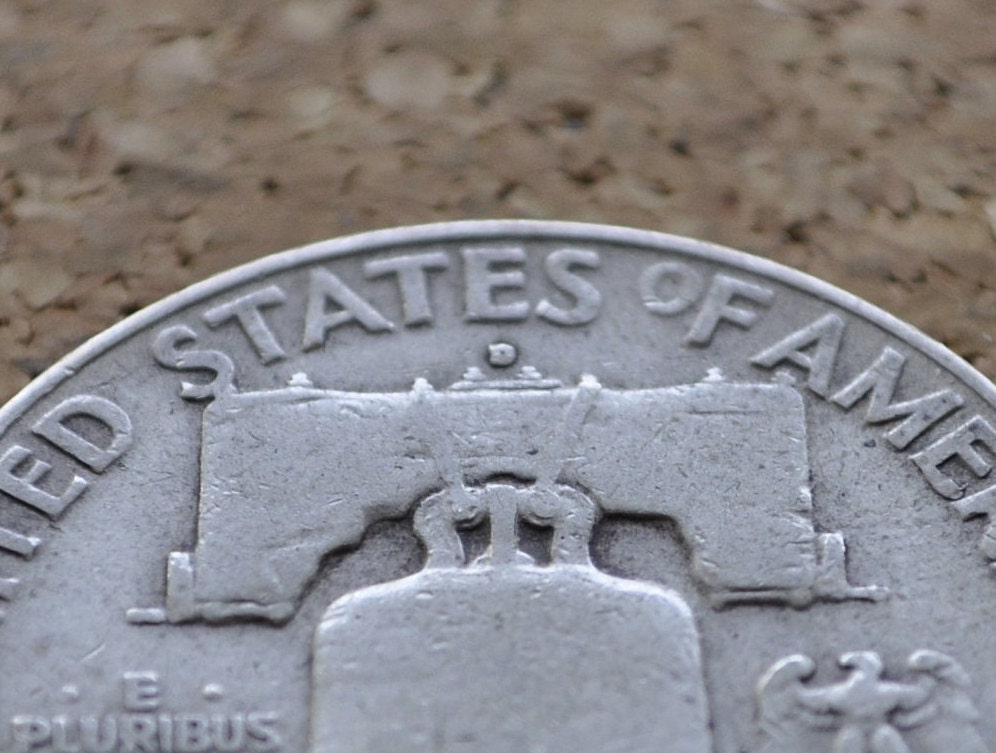 1951 D Benjamin Franklin - Silver Half Dollar - Benjamin Franklin Half Dollar - Denver Mint