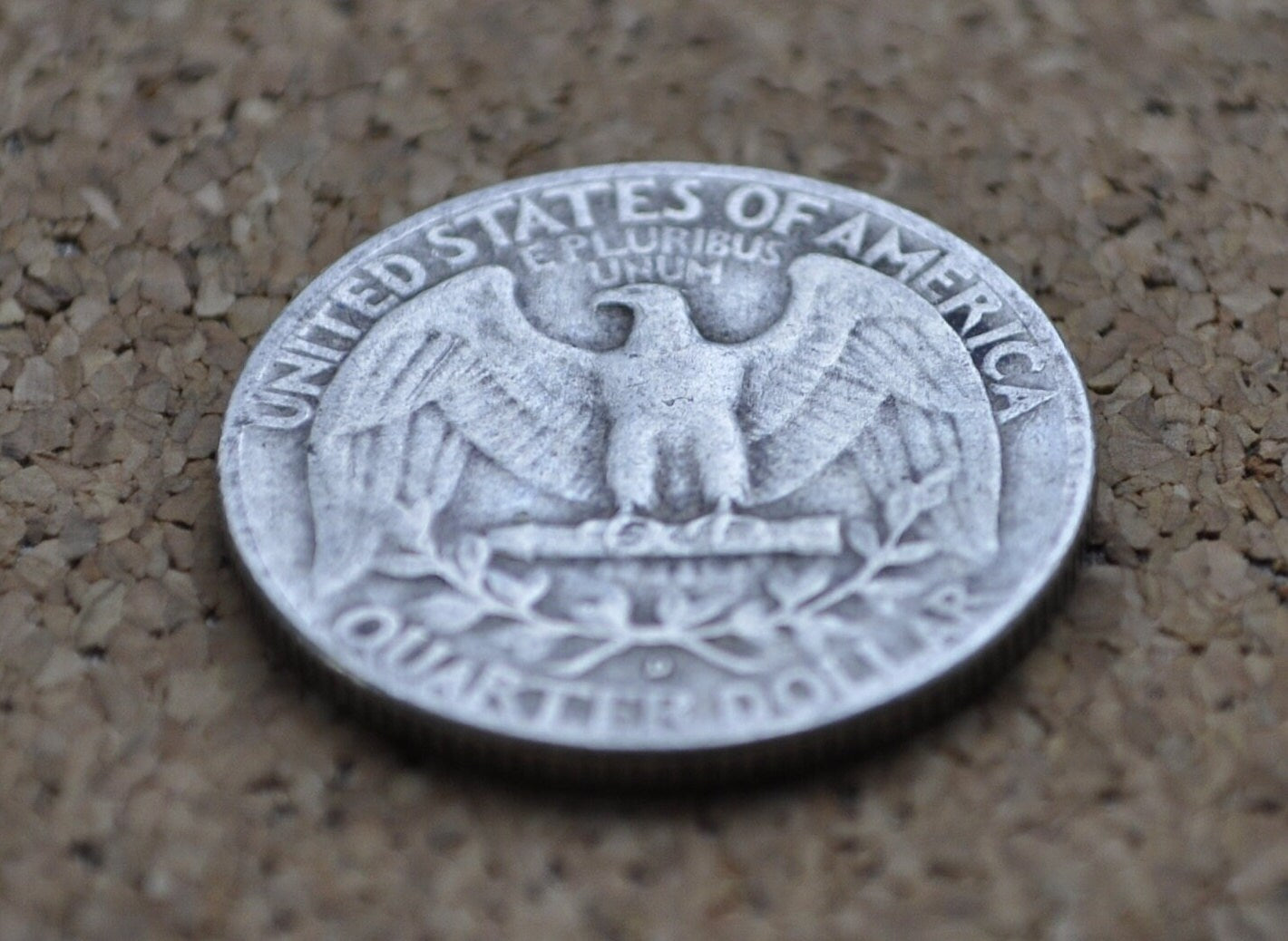 1951 D Washington Silver Quarter - Denver Mint