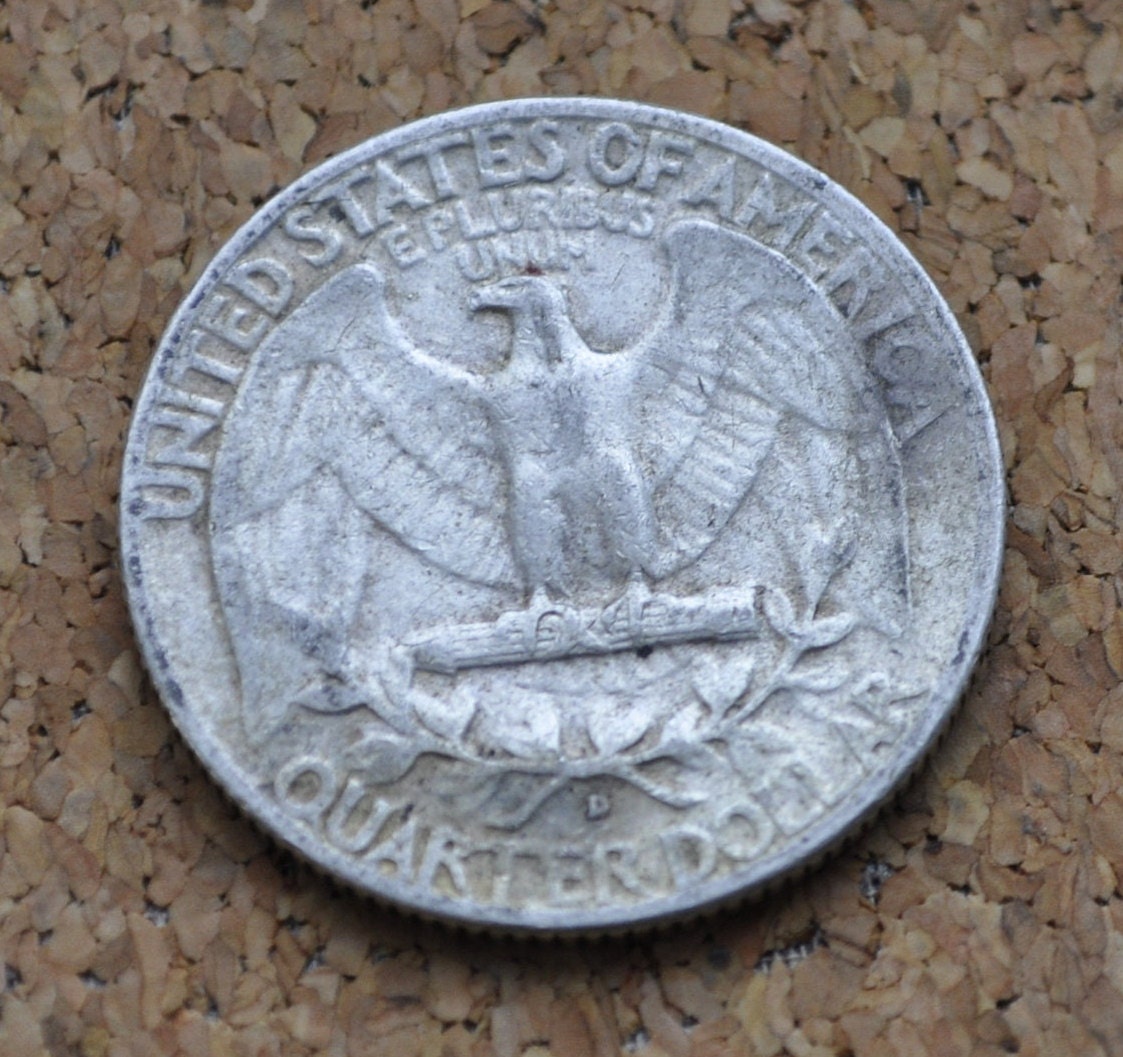 1954 D Washington Silver Quarter - Denver Mint