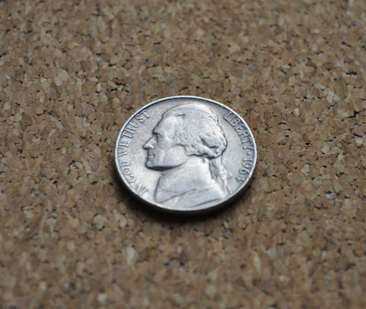 1964 D Jefferson Nickel - Great Condition - Denver Mint