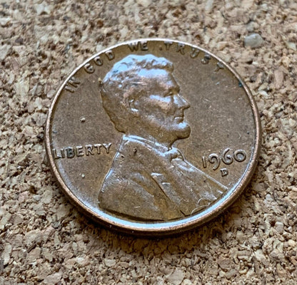1960 D Memorial Penny; Excellent Condition - Lincoln Penny