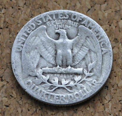 1950 Washington Quarter - Avg. Circulation - BU - 1950 P Washington Quarter - 1950 Silver Quarter - Philadelphia Mint - 1950 P Quarter