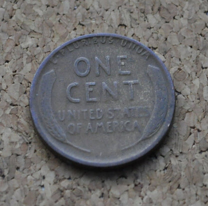 1930 D Wheat Penny - EF (Extremely Fine) Condition - Denver Mint - 1930 D Wheat Ear Cent - 1930 D Cent - 1930 D Penny