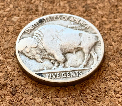 1929 Buffalo Nickel - G-VF (Good to Very Fine) Grade - Excellent Date - Philadelphia Mint - 1929 P Nickel Indian Head Nickel 1929 P