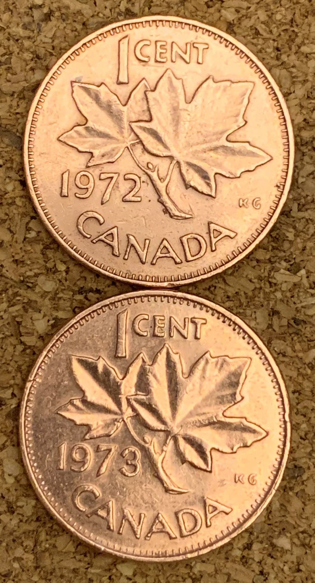 Canadian Pennies - Choose Date & Quantity - 1970 to 1979 - Excellent Condition - Canada