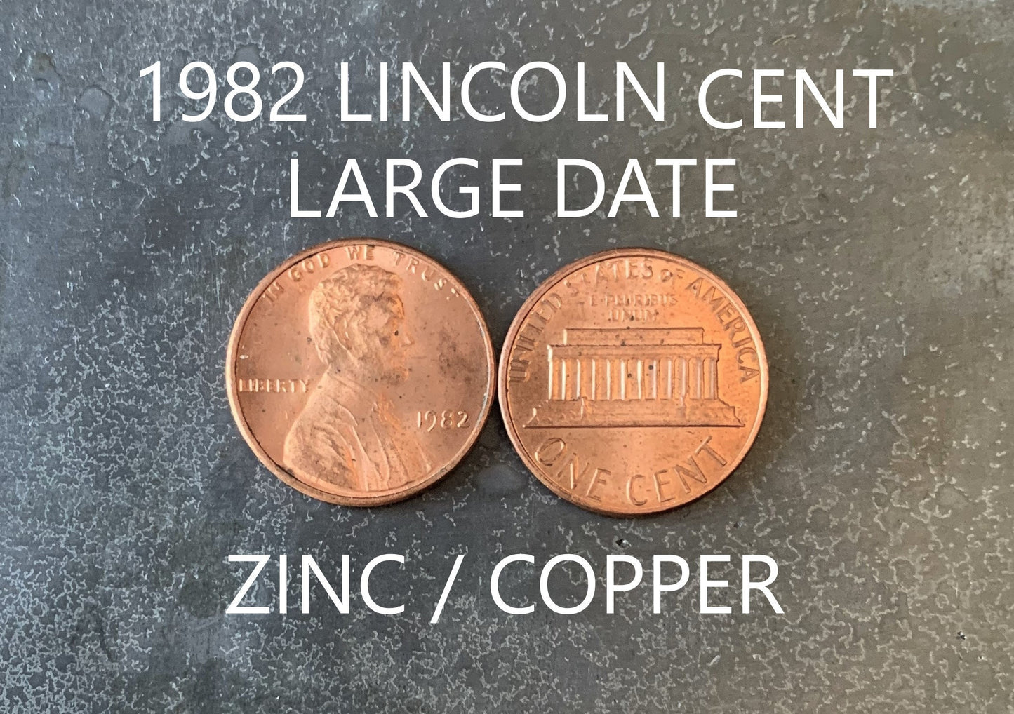1982 Lincoln Memorial Penny Cent - Large Date - Fantastic Condition - 40th Anniversary - Collectible Coin