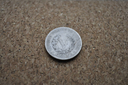 1895 Liberty Head Nickel - 1895 V Nickel - Philadelphia Mint
