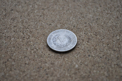 1895 Liberty Head Nickel - 1895 V Nickel - Philadelphia Mint