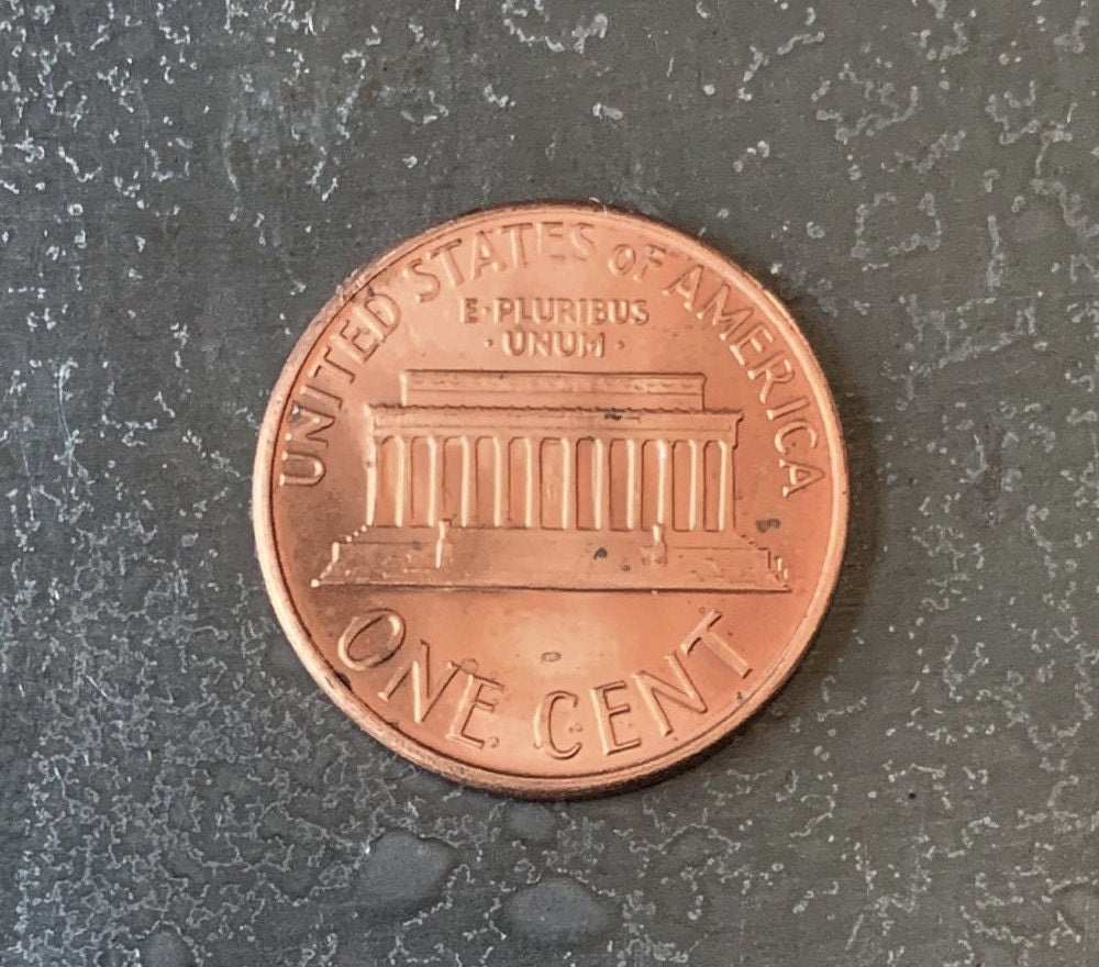 1987 D Lincoln Memorial Penny Cent - Fantastic Condition - 35th Anniversary - Collectible Coin