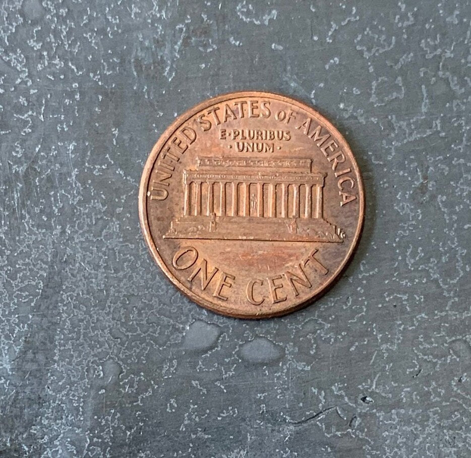 1989 D Lincoln Memorial Penny Cent - Fantastic Condition - 33rd Anniversary - Collectible Coin