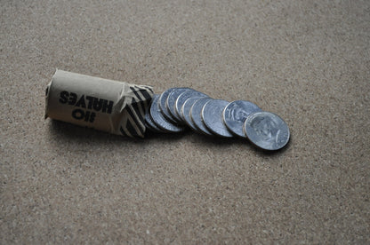 Full Roll of Kennedy Half Dollars - Mixed years and Mints - Half Dollar Coins - 1970's, 1980's, 1990's - Kennedys