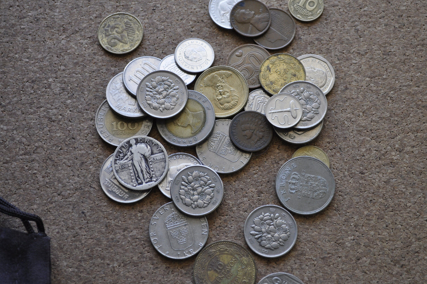 Bag of Worldwide Coins - Including Silver - Americas, Europe, Asia - US Coins and Many others - Buffalo Nickels, Indian Head Cents, Silver