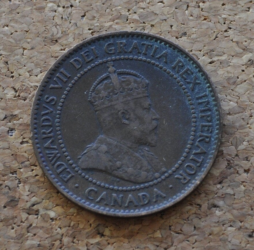 1903 Canadian Large Cent - Great Condition - King Edward VII - One Cent Canada 1903 Large Cent - 1903 Large Cent