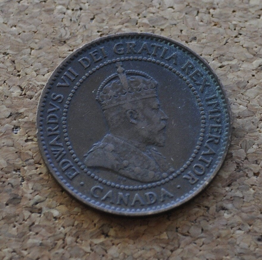 1903 Canadian Large Cent - Great Condition - King Edward VII - One Cent Canada 1903 Large Cent - 1903 Large Cent
