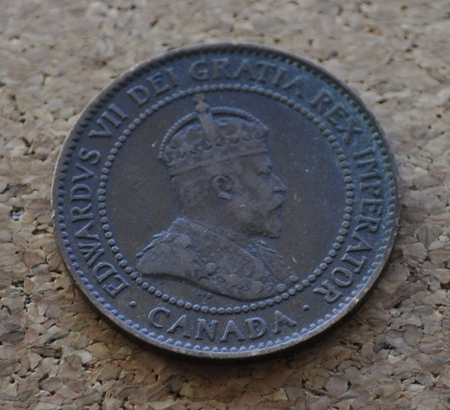 1903 Canadian Large Cent - Great Condition - King Edward VII - One Cent Canada 1903 Large Cent - 1903 Large Cent