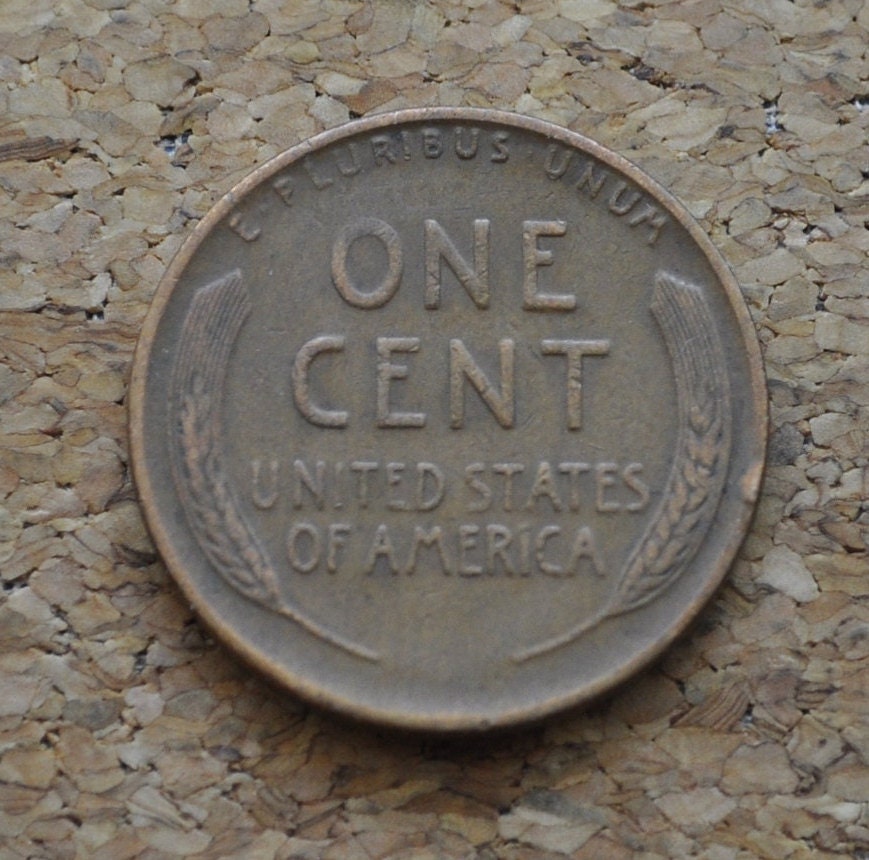 1935-D Wheat Penny - VF (Very Fine) Grade / Condition - Denver Mint - 1935D Wheat Ear Cent - 1935 D Cent