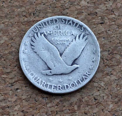 1929 Standing Liberty Silver Quarter - G (Good to Very Fine), Choose by Grade - Silver Quarter - 1929P Liberty Standing Quarter