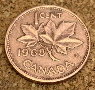 Canadian Pennies - Choose Date & Quantity - 1960 to 1969 - Excellent Condition - Canada