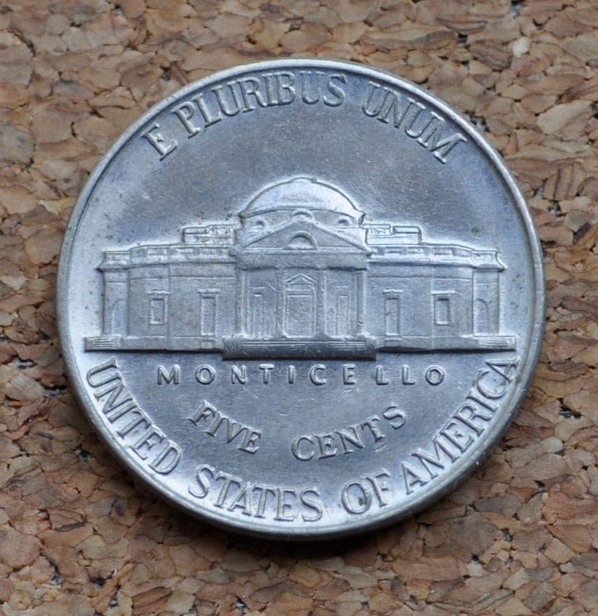 1939 Jefferson  Nickel - Choose by Grade, Circulated to MS60 (Uncirculated) - Philadelphia Mint - 1939 P Jefferson Nickel BU
