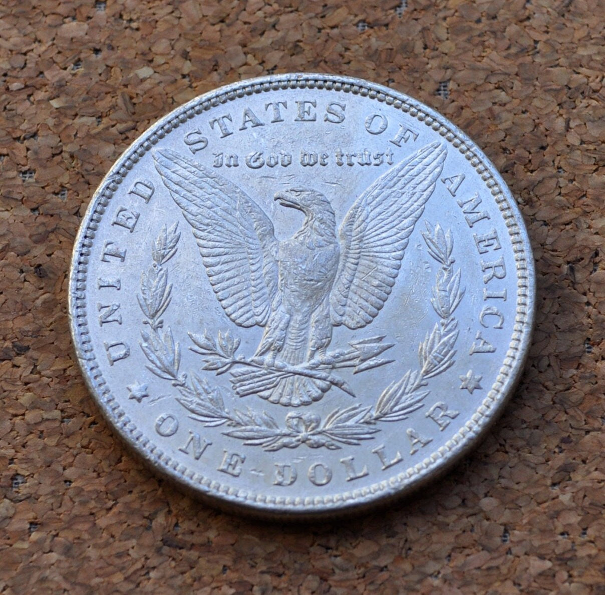 1898 Morgan Silver Dollar - AU (About Uncirculated) / Incredible Detail & Great Date - 1898 P Morgan Silver - 1898P Silver Dollar AU50