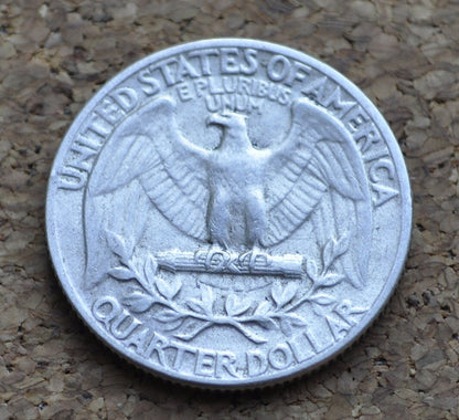 1959 Washington Quarter - EF (Extremely Fine) - Philadelphia Mint - 1959 P Silver Quarter / 1959 P Washington Quarter EF45