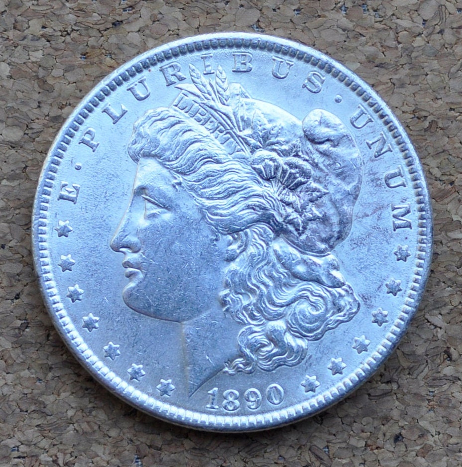 1890 Morgan Silver Dollar - Choose by Grade / Condition - Philadelphia Mint - 1890 P Morgan Silver Dollar 1890 - Beautiful Coin