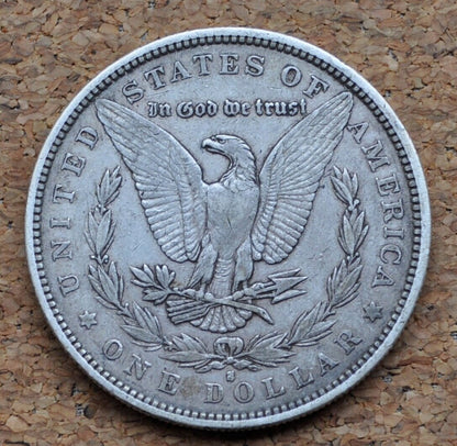 1882 S Morgan Silver Dollar - XF-BU (Extremely Fine to Uncirculated) Choose by Grade - 1882 S Morgan Dollar Silver Dollar 1882 S