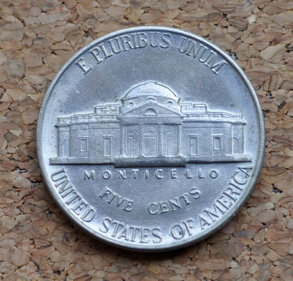 1939 Jefferson  Nickel - Choose by Grade, Circulated to MS60 (Uncirculated) - Philadelphia Mint - 1939 P Jefferson Nickel BU