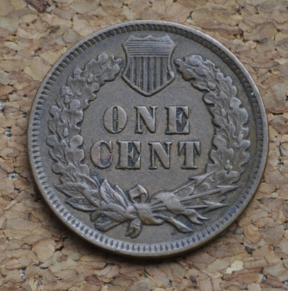 1900 Indian Head Penny - XF-AU (Extremely Fine to AU) Grades; Choose by Grade  - Great Detail - 1900 Indian Head Cent - Cent 1900 Penny