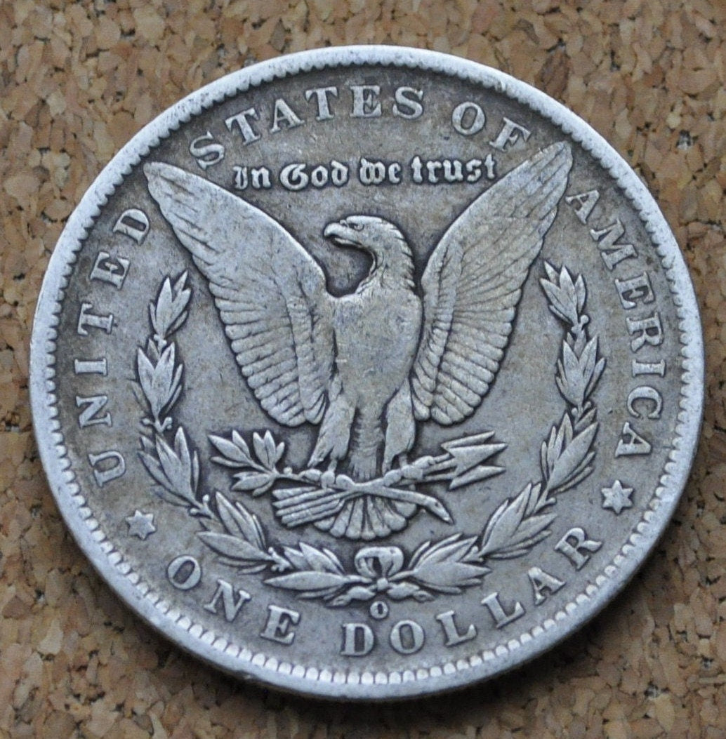 1891-O Morgan Silver Dollar - VF (Very Fine) Grade / Condition - New Orleans Mint - 1891 O Morgan Silver - 1891 O Morgan Dollar