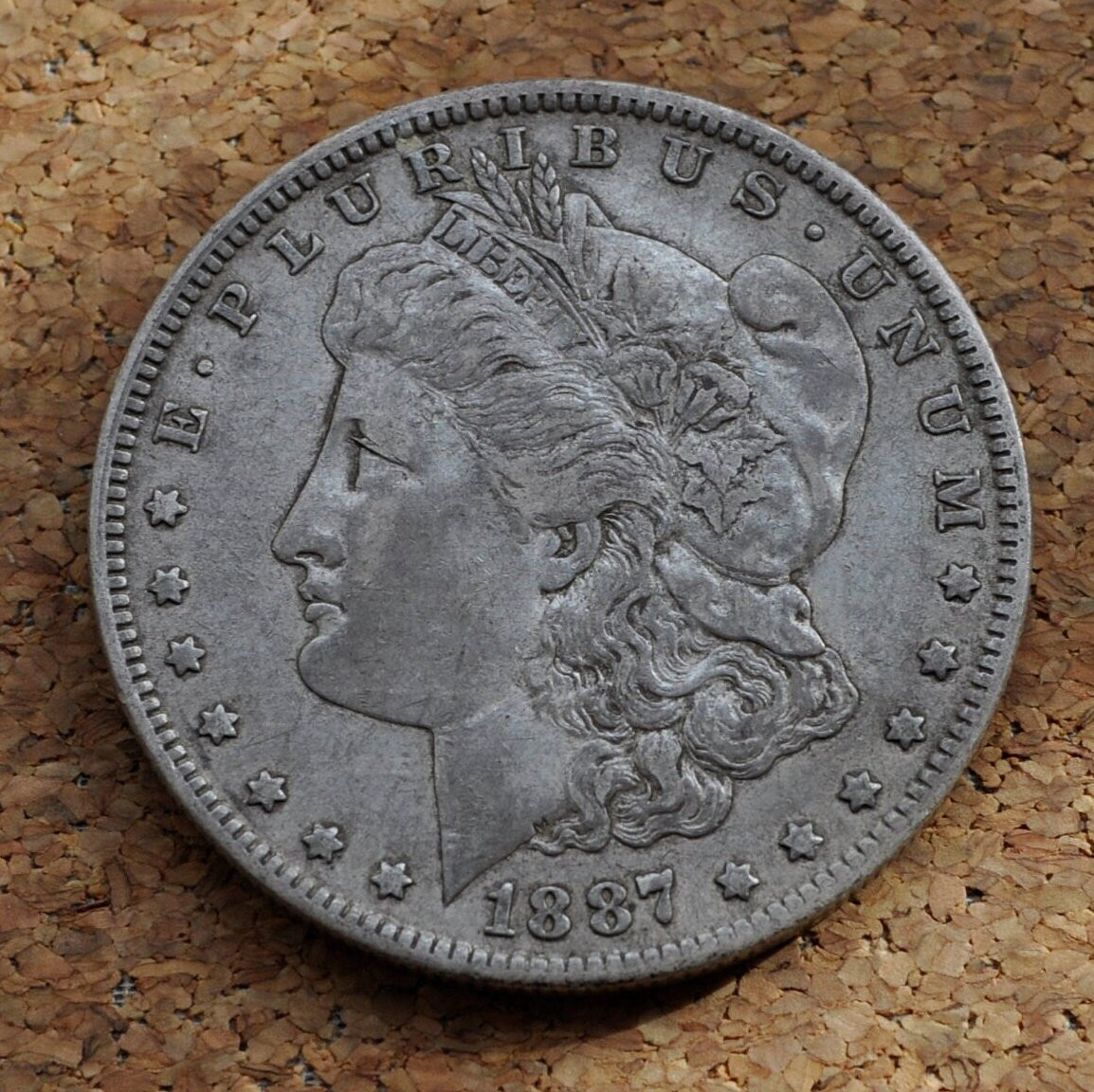 1887-O Morgan Silver Dollar - AU (About Uncirculated) Grade / Condition - 1887-O Morgan Dollar - 1887 Silver Dollar - Good Date