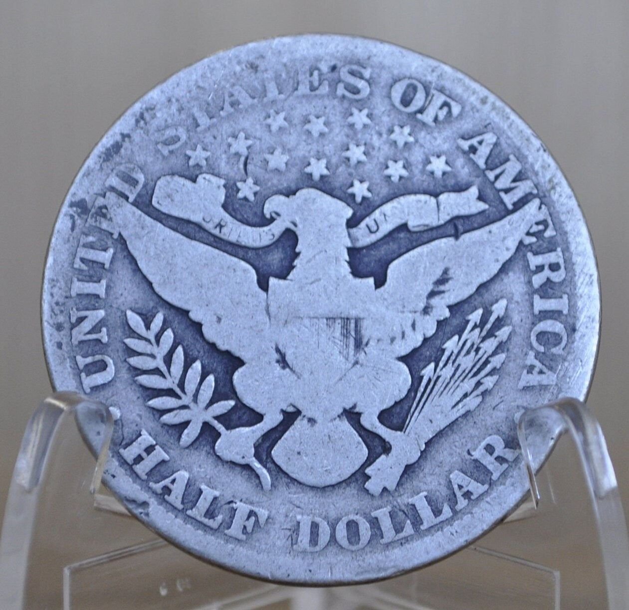 1903 Barber Silver Half Dollar - G (Good) Grade - Philadelphia Mint - 1903 P Silver Half Dollar - 1903 Barber - 1903 P Half Dollar