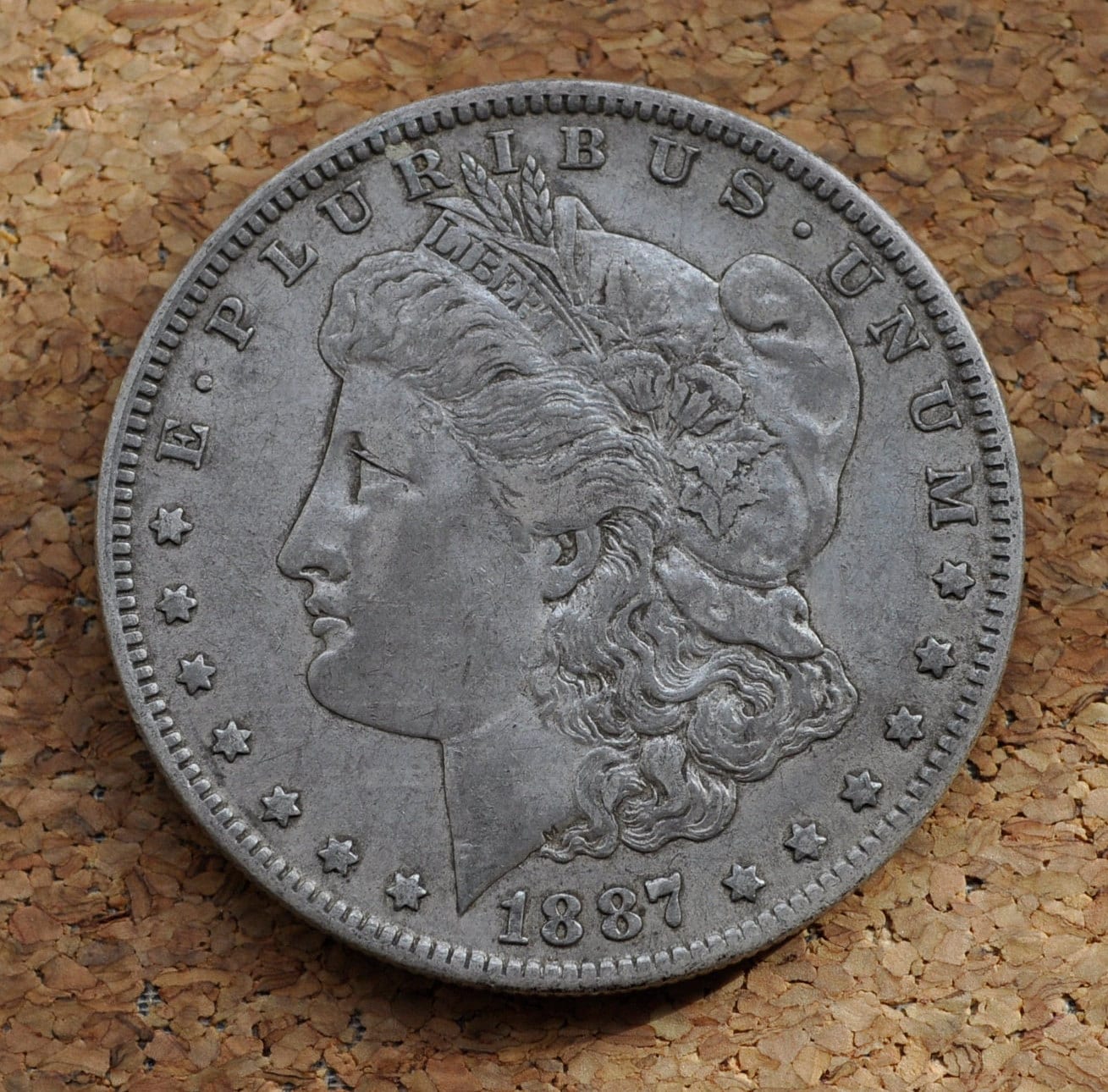 1887-O Morgan Silver Dollar - AU (About Uncirculated) Grade / Condition - 1887-O Morgan Dollar - 1887 Silver Dollar - Good Date