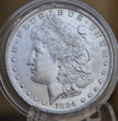 1884-O Morgan Silver Dollar - MS63 (Choice Uncirculated) / MS-63 - New Orleans Mint - 1884 O Morgan Silver Dollar 1884O Silver Dollar