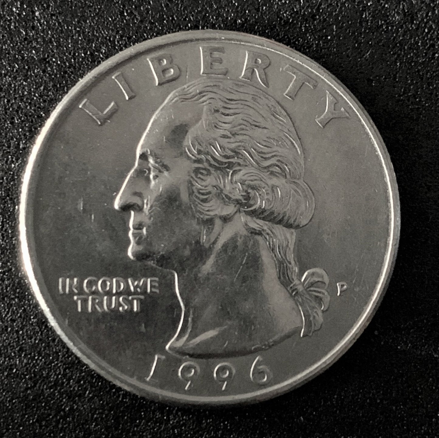 1990 to 1998 Quarter Dollar - Washington Quarter - Philadelphia Mint