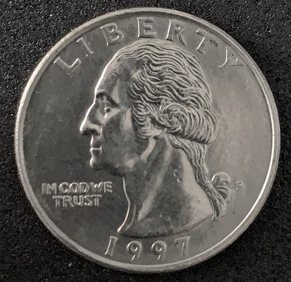 1990 to 1998 Quarter Dollar - Washington Quarter - Philadelphia Mint