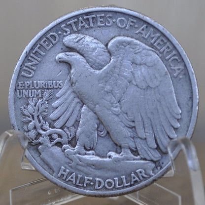 1940 Walking Liberty Silver Half Dollar - F-VF (Fine to Very Fine) Grade / Condition - Philadelphia Mint - 1940P WLH 1940-P Walking Liberty