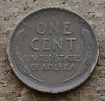 1918-S Wheat Penny - Choose by Grade / Condition, F-XF - San Francisco Mint - WWI Era US Cent - 1918 S Wheat Ear Cent - 1918S