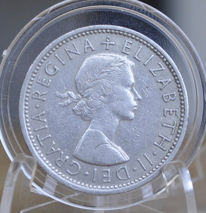 1966 UK Two Shillings - Queen Elizabeth II - 2 Shillings 1966 Coin Great Britain