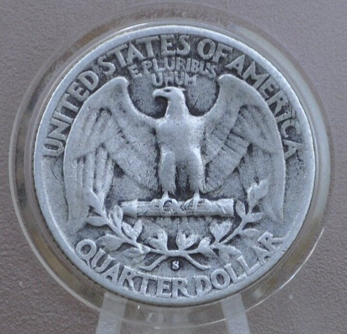 1943-S Washington Silver Quarter - VF-XF (Very Fine to Extremely Fine) Grade / Condition - San Francisco Mint - 1943 S Silver Quarter 1943 S