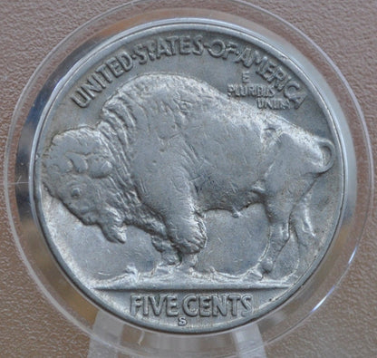 1930-S Buffalo Nickel - G-VF (Good to Very Fine) Grade - Excellent Date - San Francisco Mint - 1930 S Nickel Indian Head Nickel 1930 S