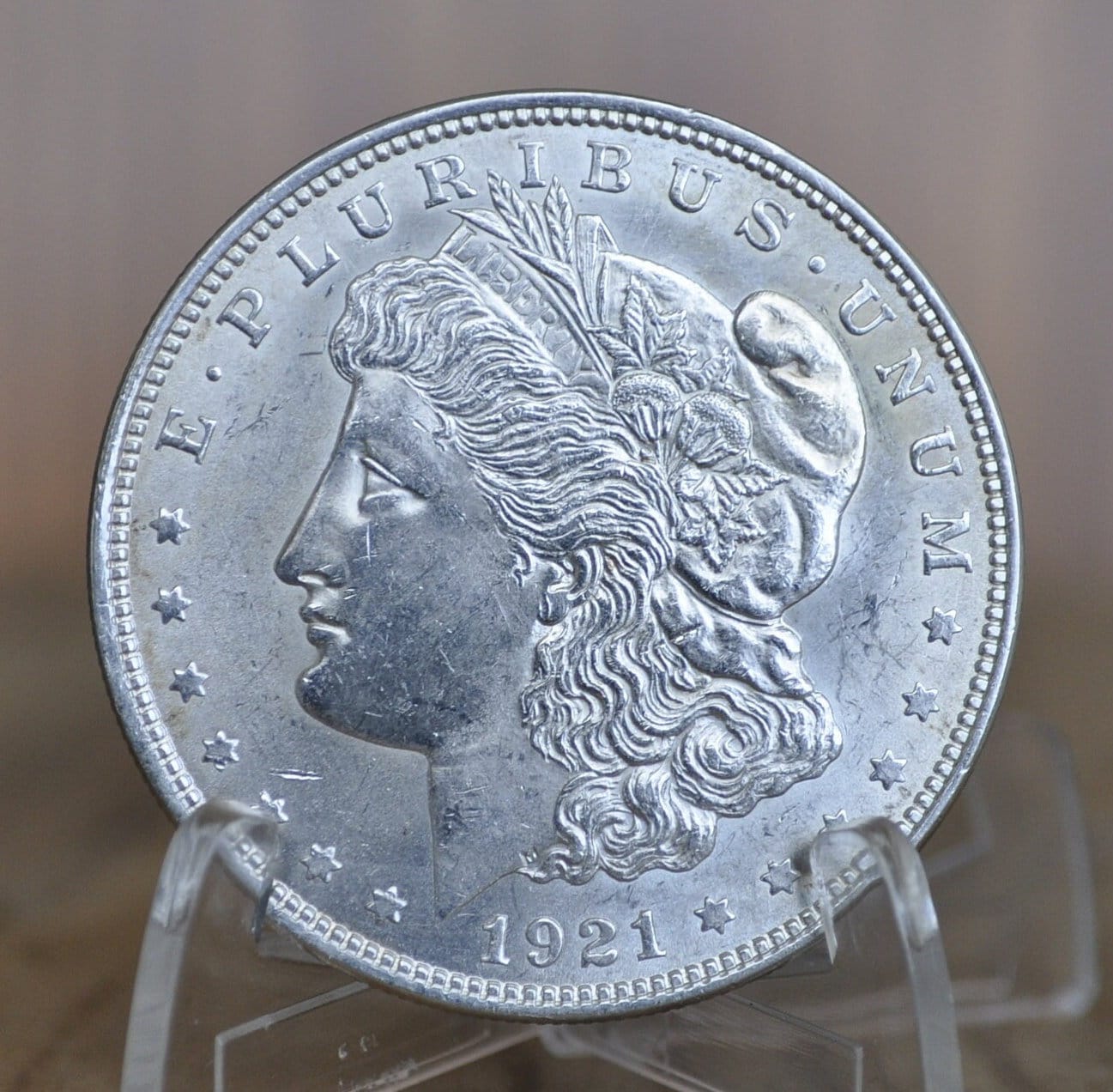 1921 Morgan Dollar - Choose by Grade AU-MS60/BU (Uncirculated) - Philadelphia Mint - 1921P Morgan Silver Dollar - 1921-P Silver Dollar