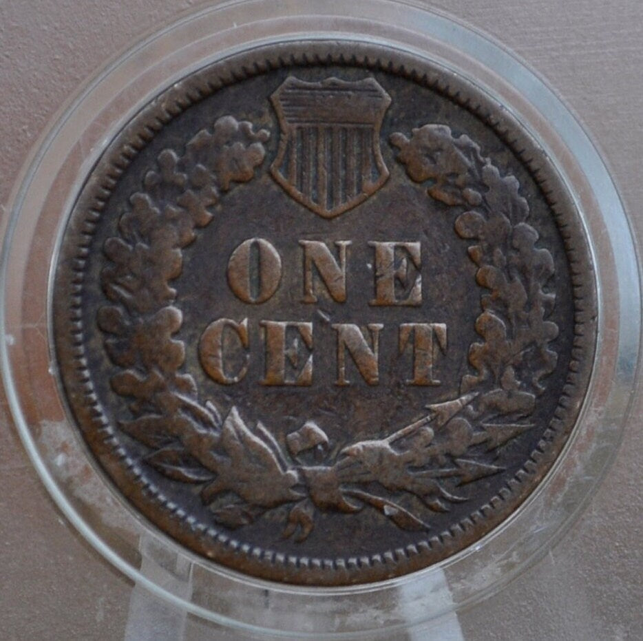 1895 Indian Head Penny - G-VG (Good to Very Good) Grade / Condition - Good Date - Indian Head Cent 1895