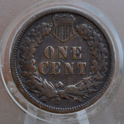 1895 Indian Head Penny - G-VG (Good to Very Good) Grade / Condition - Good Date - Indian Head Cent 1895