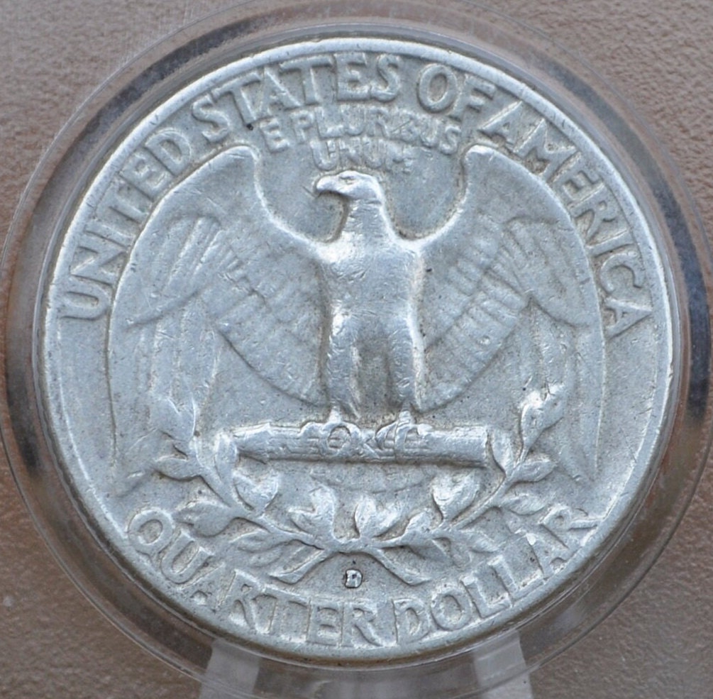 1961 Washington Silver Quarters P&D Mints - 1961 Silver Quarter - Philadelphia and Denver Mints - 1961-D Quarter Silver 1961P Quarter