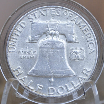 1951 D Franklin Half Dollar - BU (Uncirculated) - Silver Half Dollar - Benjamin Franklin Half Dollar 1951 D - Denver Mint