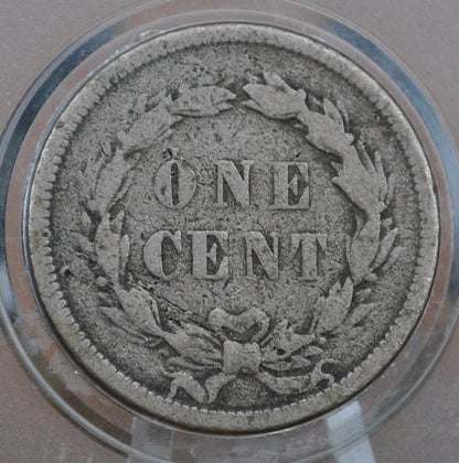 1859 Indian Head Penny - G to VF (Good to Very Fine) Grade, Choose by Grade - First year made - 1859 Indian Head Cent 1859